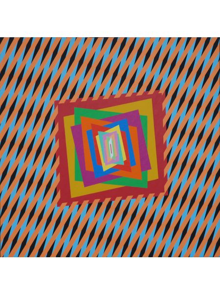 CROMATISM ENERGIES IN OPTICAL ART 60x60 - Ferruccio Gard