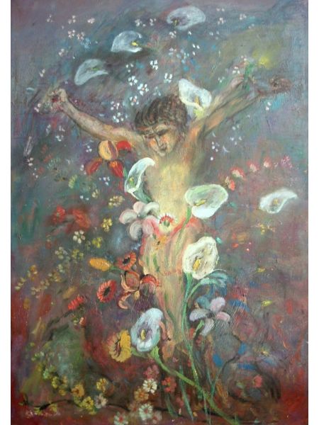 Cristo tra i Fiori - Bruno Donadel