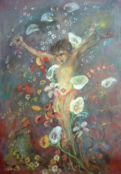 Cristo Tra I Fiori Di Bruno Donadel In Vendita Online Operars Com Operars Com