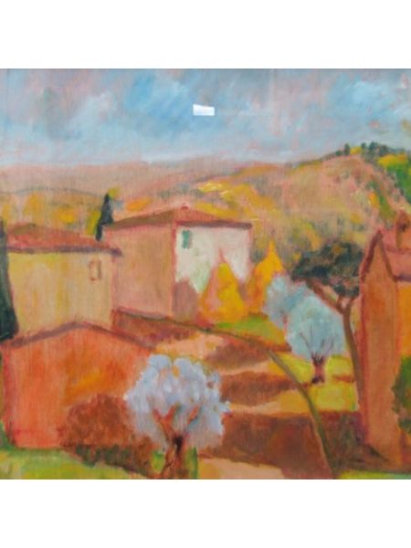 Paesaggio Toscano 28x38 - Vincenzo Censotti